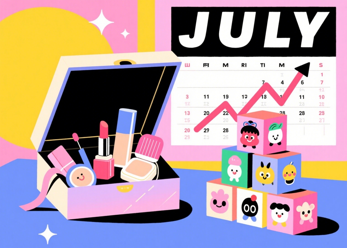 七月零售大揭秘：美妆、盲盒与开学季背后的商业密码