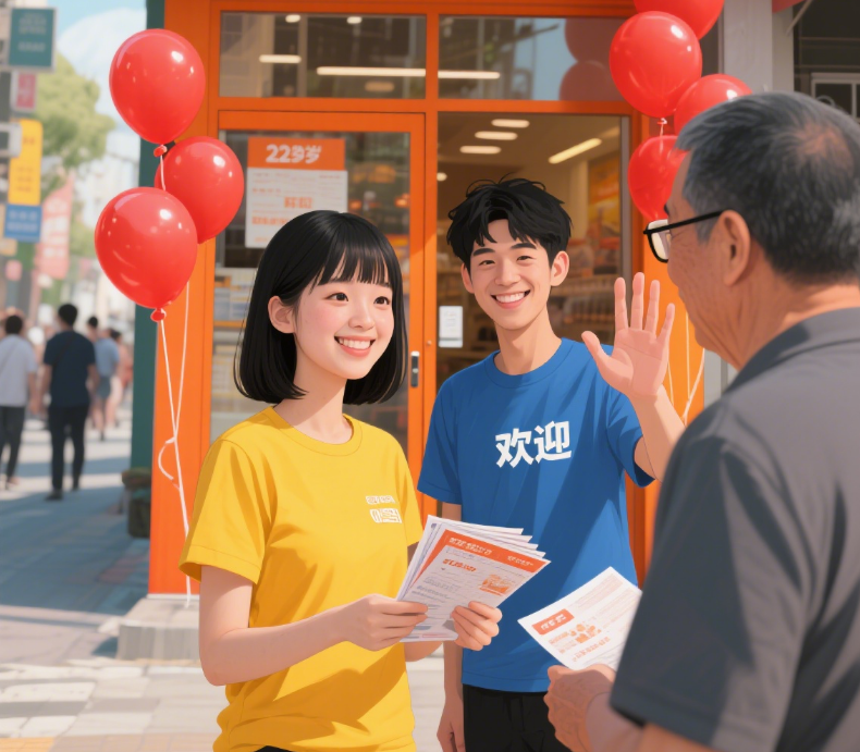 小店低成本获客：地推 + 活动裂变双驱动，月增 500 + 精准客户攻略