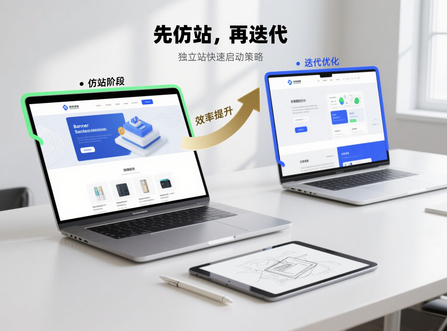 建站太慢？别死磕流程，试试“先仿站，再迭代”