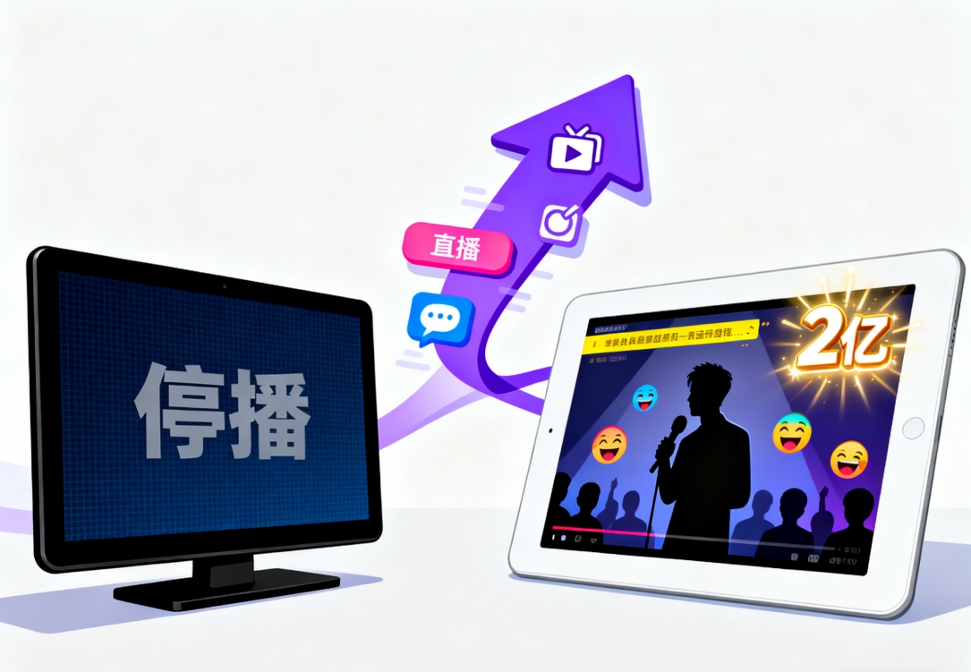 停播复播却遭 30 城停播，《今晚 80 后脱口秀》凭啥狂揽 2 亿播放？新媒体救了传统节目