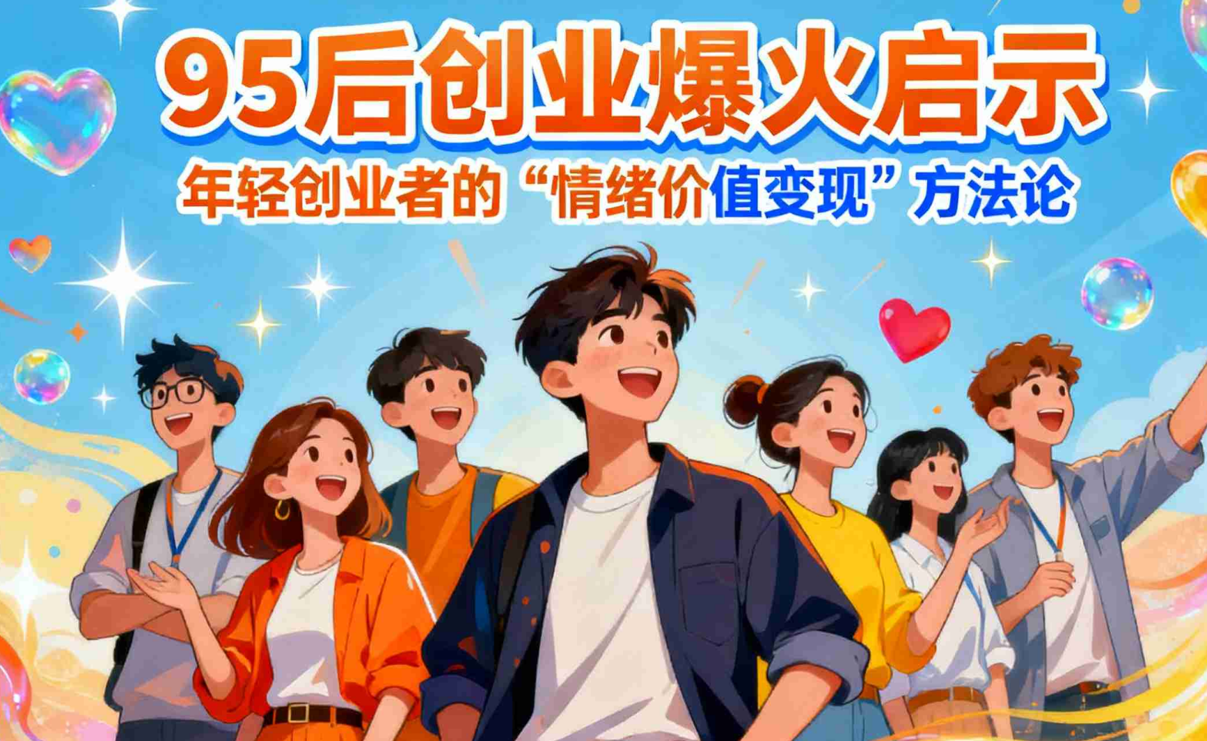 95 后创业爆火启示：年轻创业者的 “情绪价值变现” 方法论