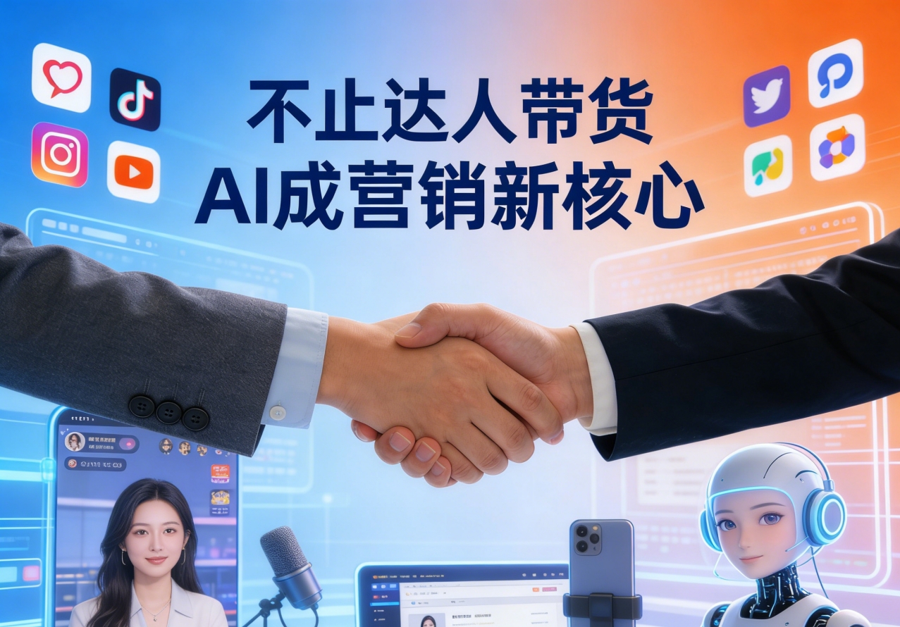 不止达人带货：品牌牵手 MCN 机构，AI 成营销新核心