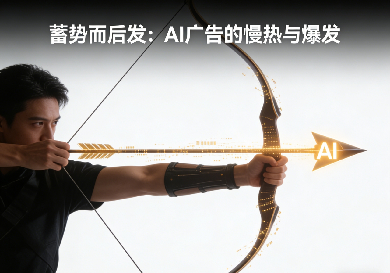蓄势而后发：AI 广告的慢热与爆发